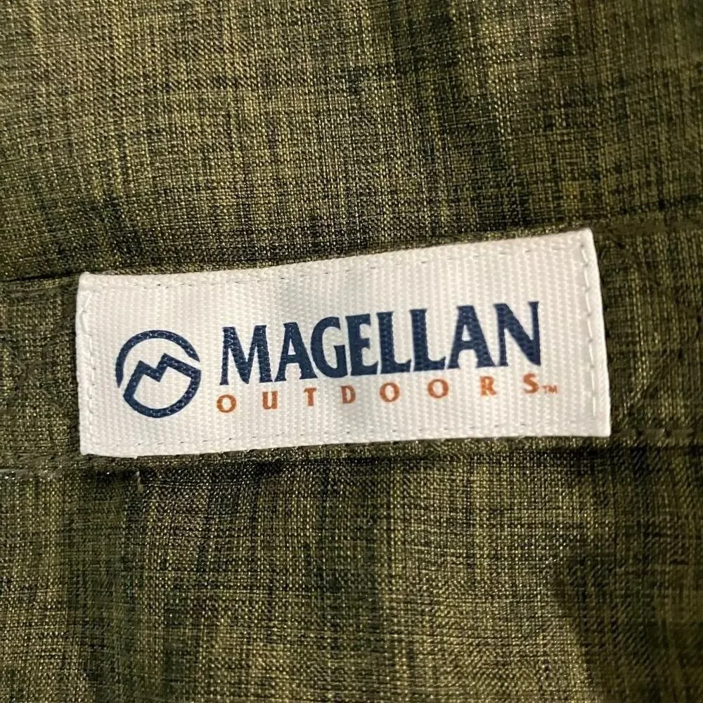 Magellan Outdoors Men’s Vented Fishing Shirt 4XL Relaxed Fit Wicking Performance